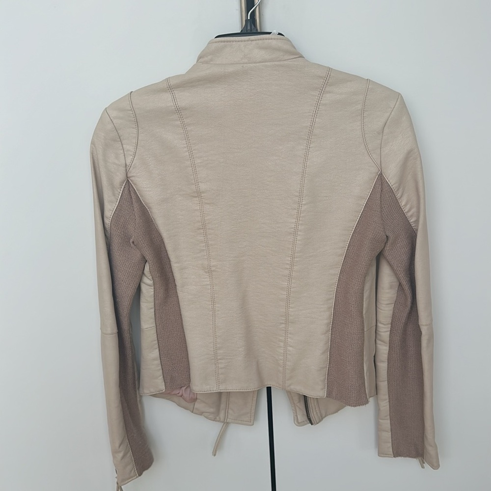 Free People Faux Leather Jacket - Picture 5 of 8